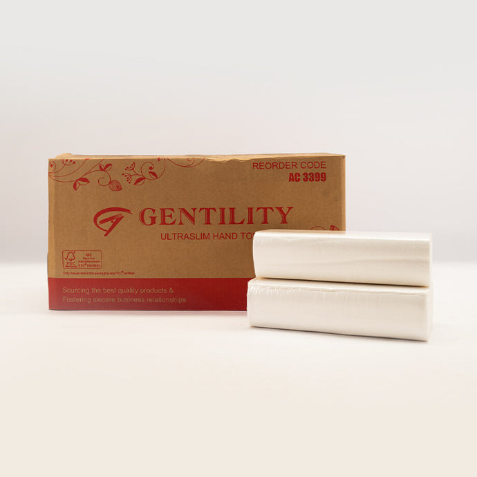 Ultra Slim Hand Towel 150 sheets x 16pkts